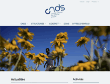 Tablet Screenshot of cnds.lu
